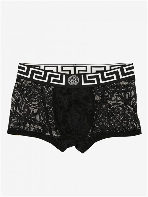 versace men's underwear lace